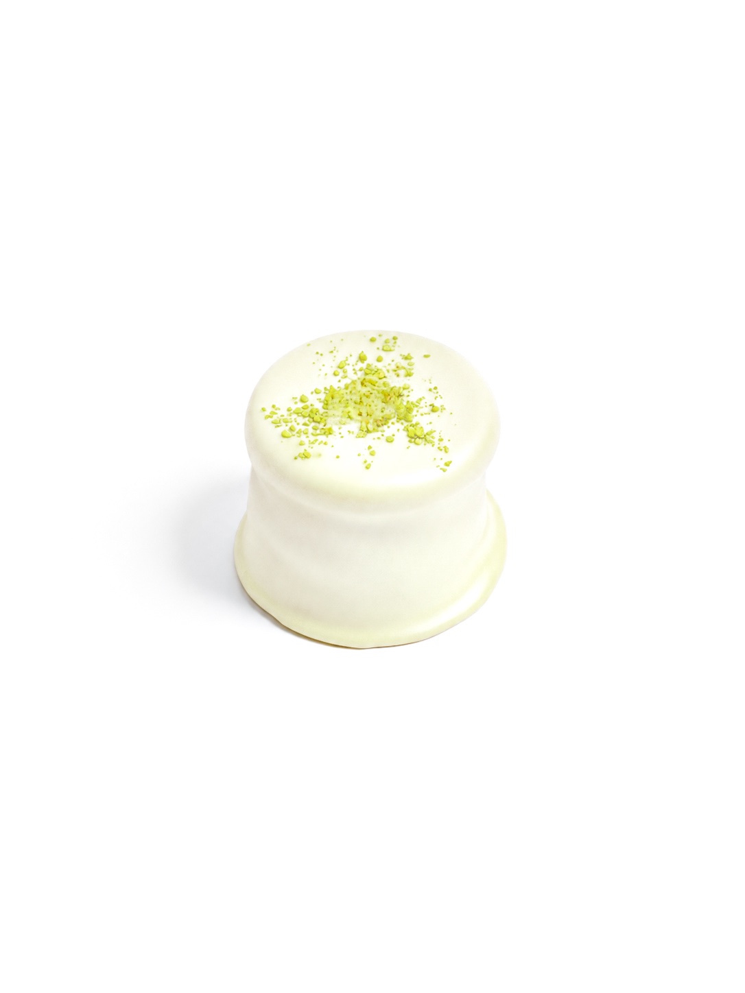 Alfajor Matcha Pistacho Chocolate Blanco